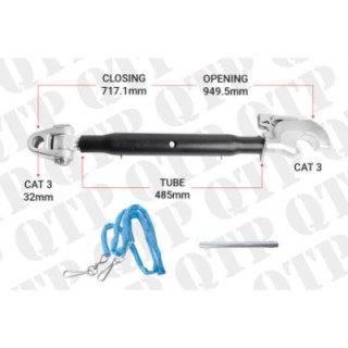 Heavy Duty Top Link Knuckle Cat 3 3 Hook 485mm